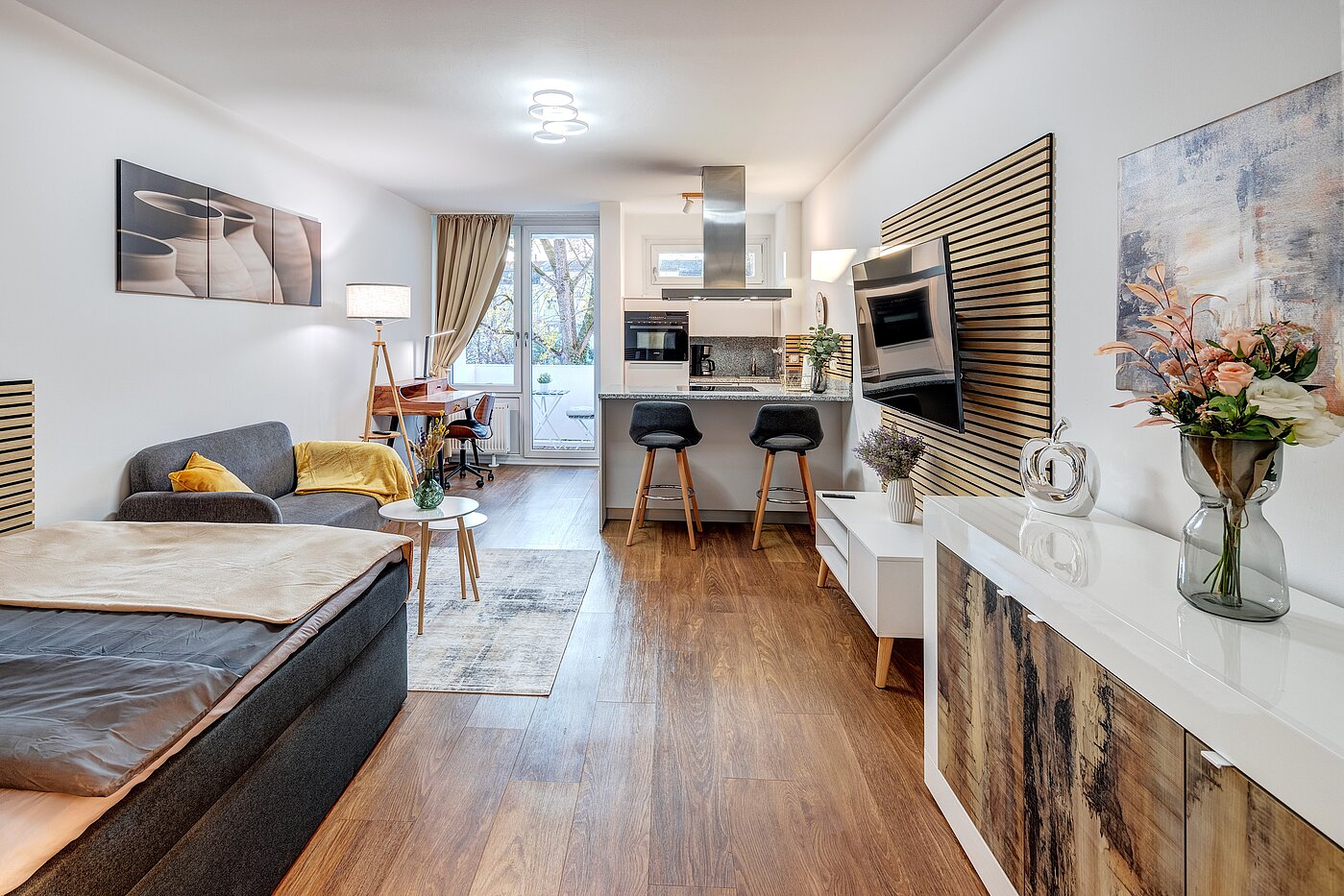 Apartment 部屋数 1 部屋 | München-Milbertshofen | 70183 | Schlaf- Wohnraum