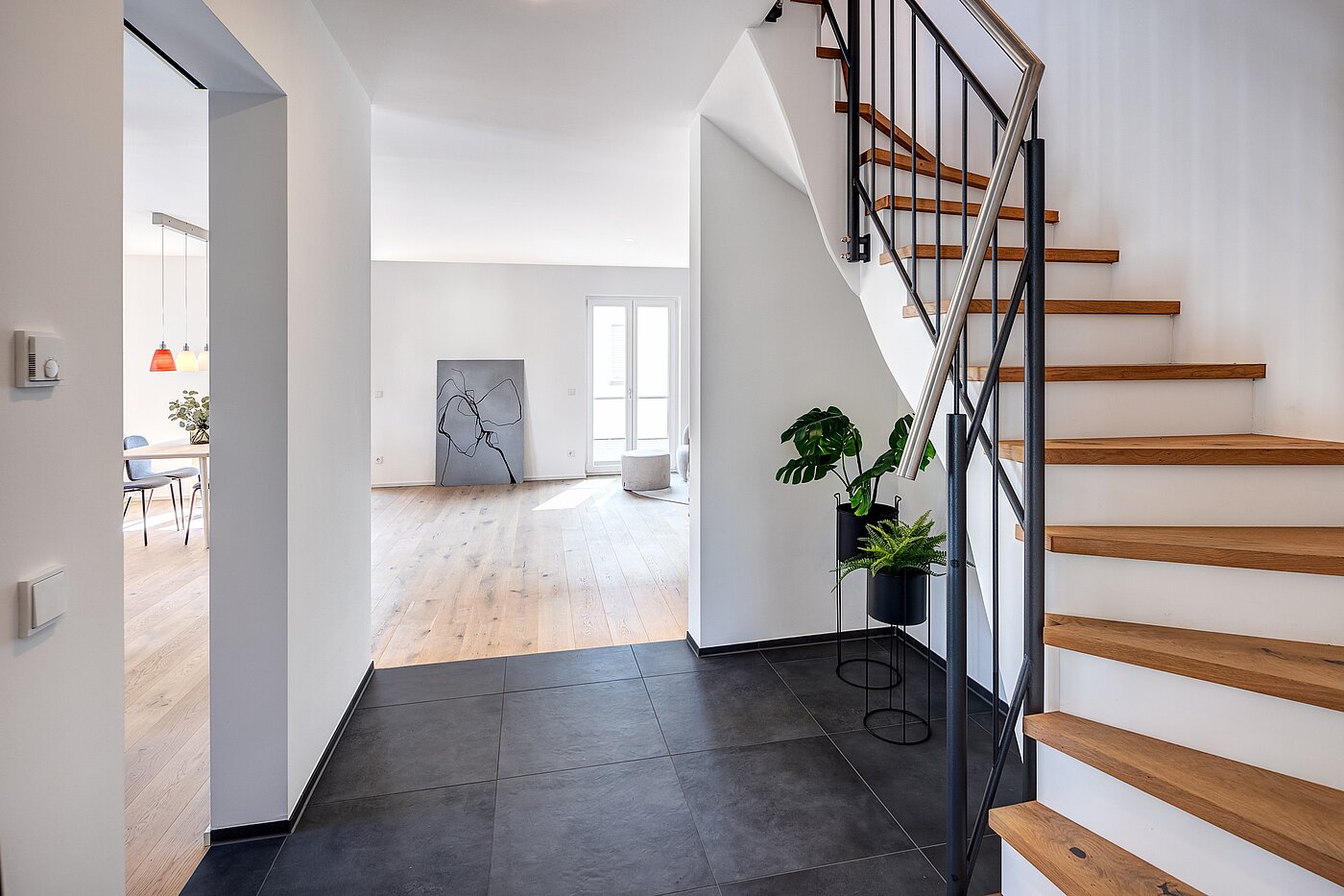 メゾネット・マンション（複数階にわたるマンション） 部屋数 4 部屋 | München-Obermenzing | 701553 | Treppenaufgang