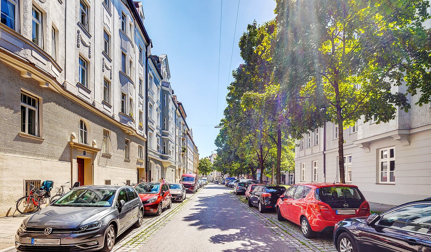 フラット 部屋数 1 部屋 | München-Schwabing | 2210ML3 | Gepflegte Nachbarschaft