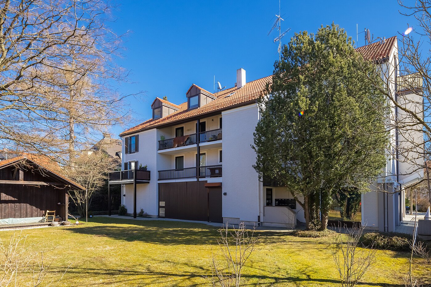 フラット 部屋数 1 部屋 | Starnberg | 2202ML2 | Rückansicht