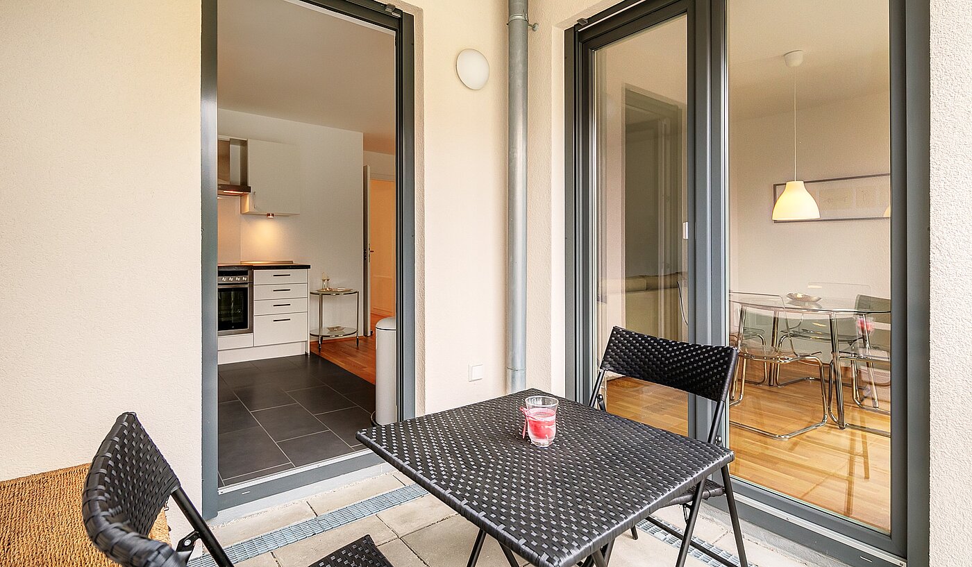 フラット 部屋数 3 部屋 | München-Moosach | 70164 | Ruhige Loggia