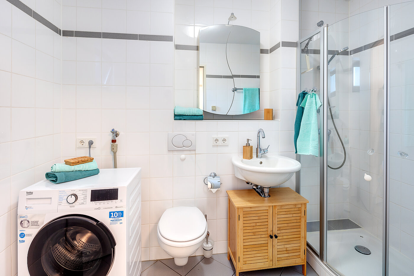 フラット 部屋数 2 部屋 | Haar | 70426 | Tageslichtbad...