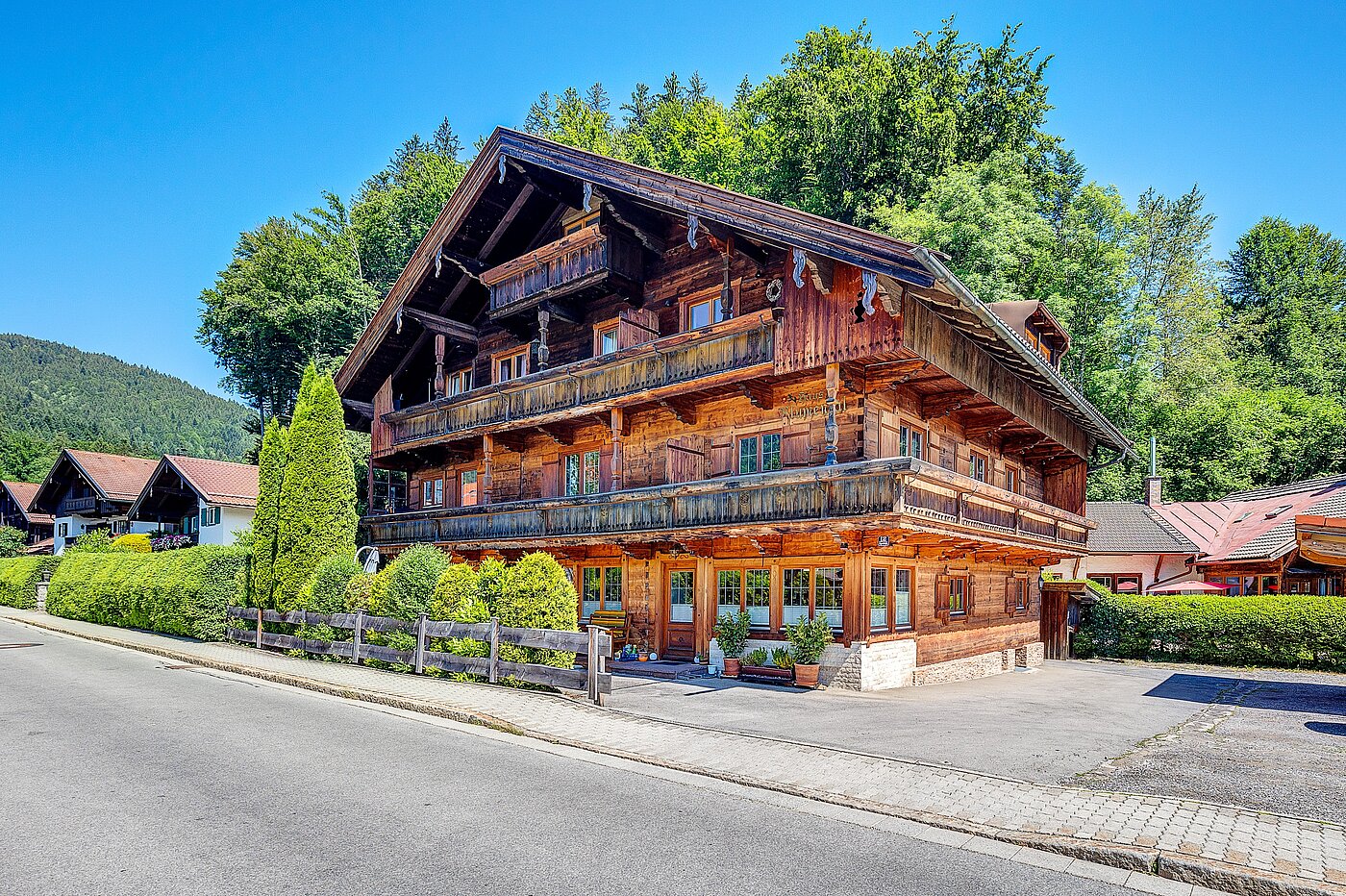 アティック・フラット（屋根裏） 部屋数 2 部屋 | Bad Wiessee | 70017 | Hausansicht