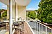 Schöner Balkon zum Relaxen