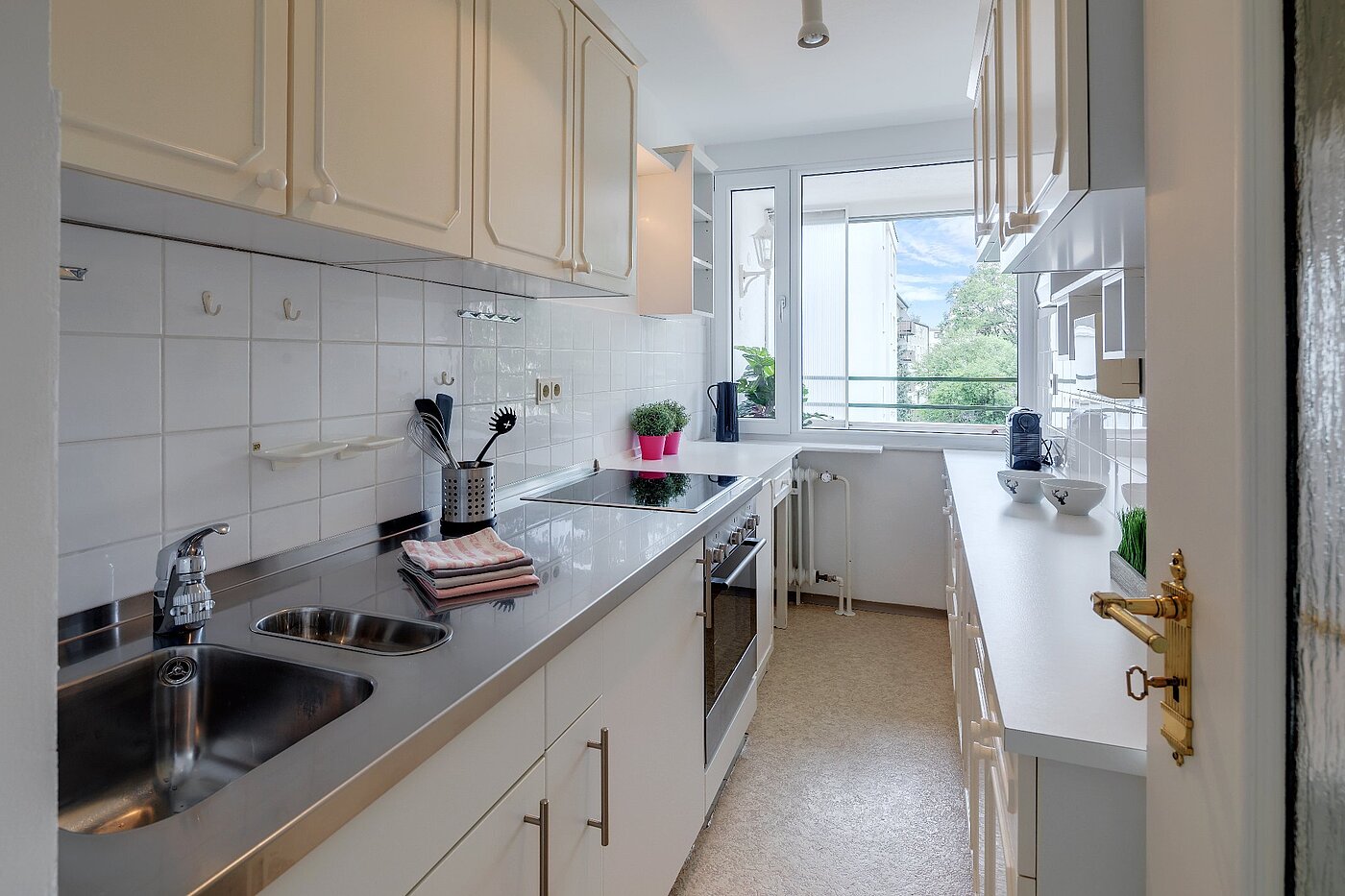 フラット 部屋数 2 部屋 | München-Berg am Laim | 1803ML4 | Küche mit Fenster
