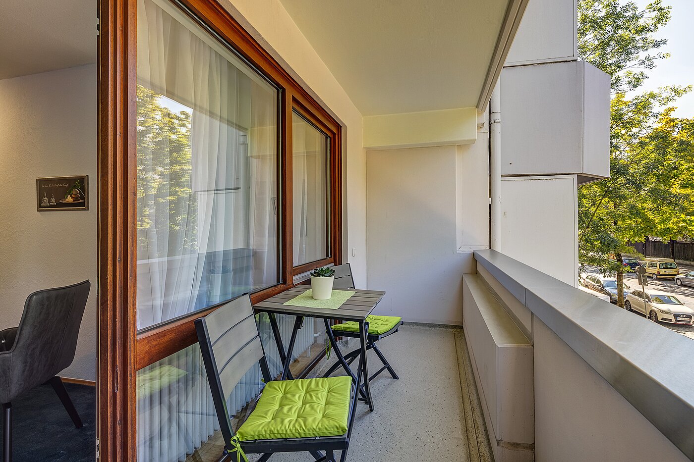 Apartment 部屋数 1 部屋 | München-Milbertshofen | 702251 | Balkon mit West-Ausrichtung