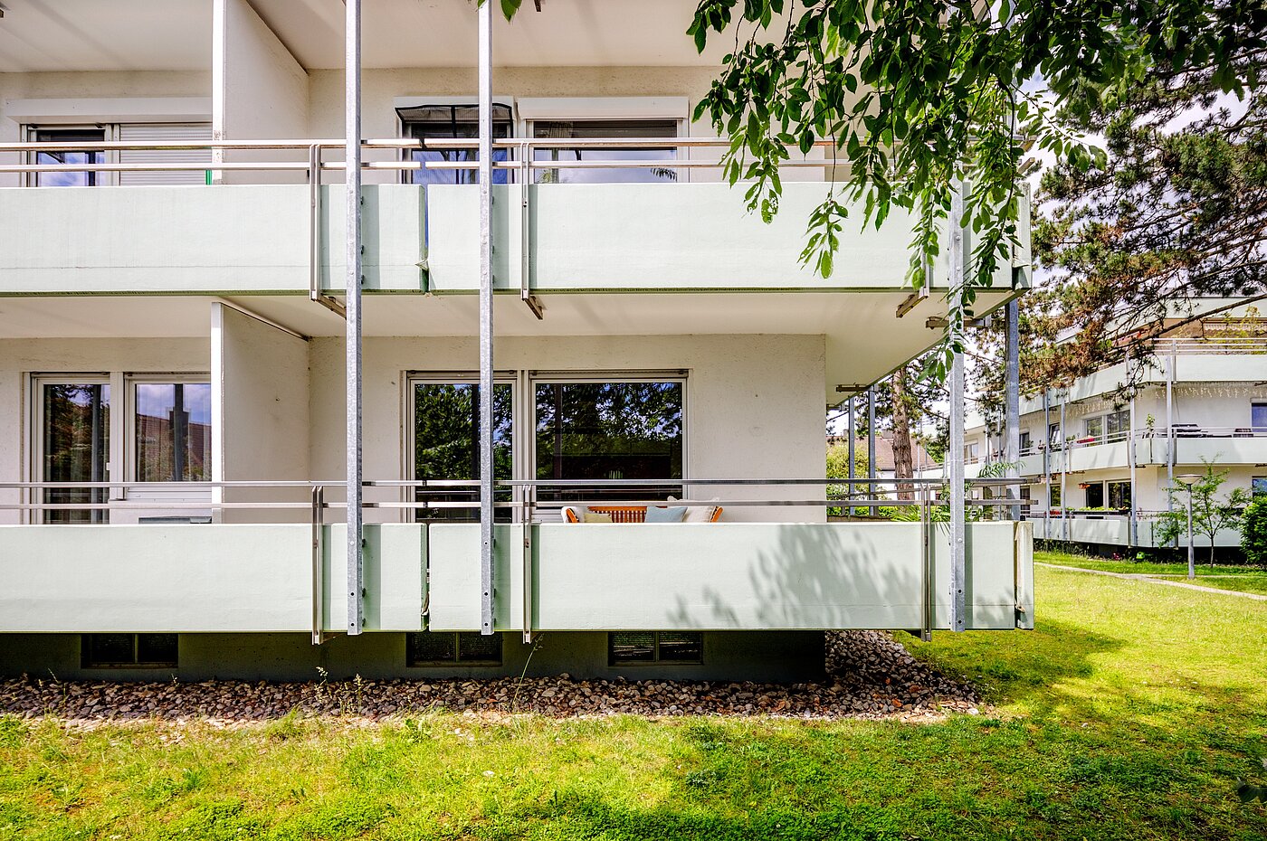 フラット 部屋数 1.5 部屋 | München-Milbertshofen | 701281 | Eckbalkon