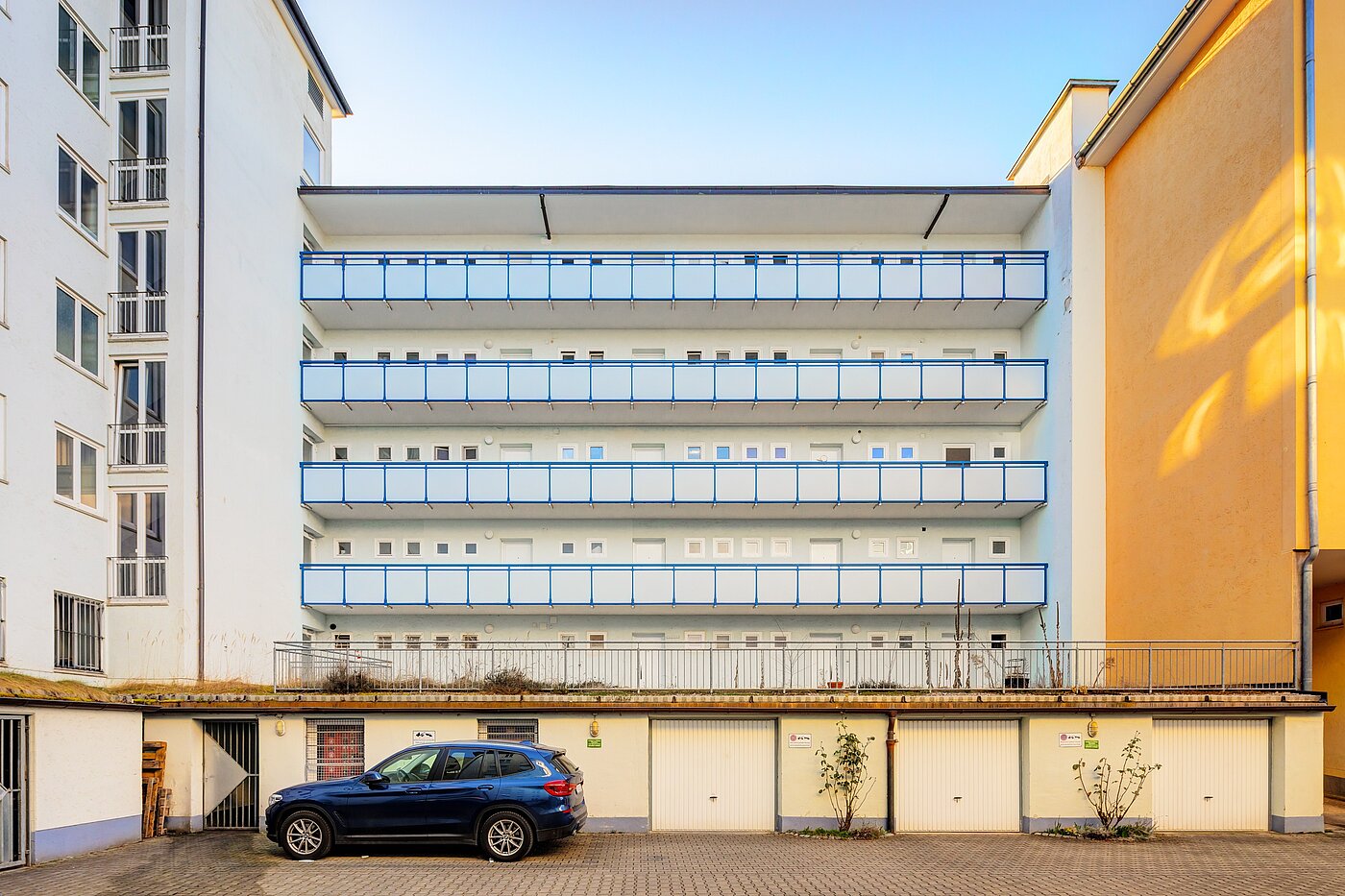 Apartment 部屋数 1 部屋 | München-Schwabing | 70211 | Hofansicht