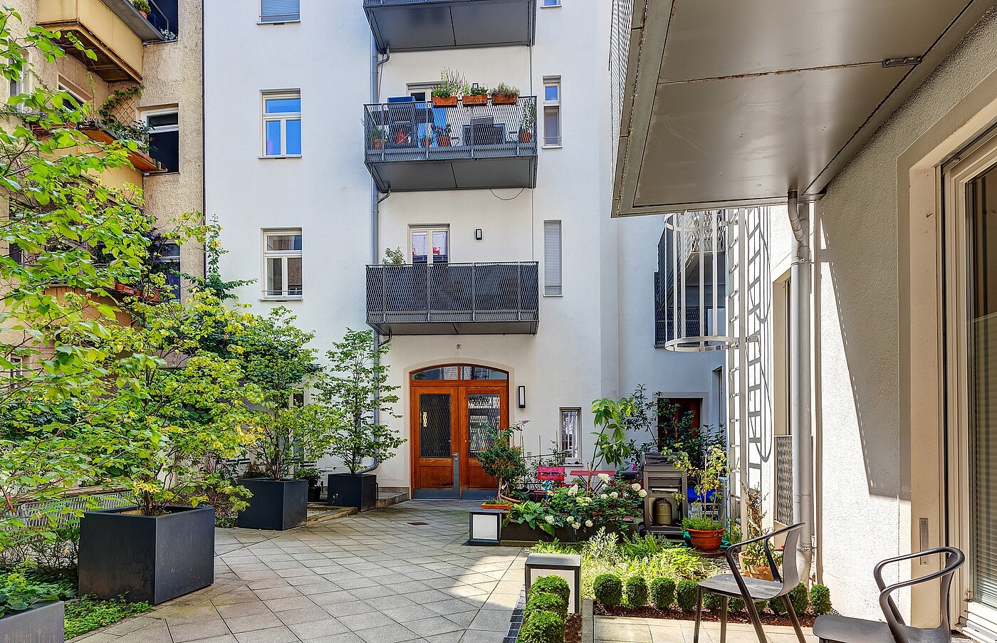 フラット 部屋数 1.5 部屋 | München-Lehel | 70149 | Rückgebäude