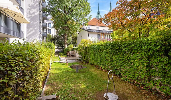 フラット 部屋数 3 部屋 | München-Ludwigsvorstadt | 70488 | ...ruhigen Garten