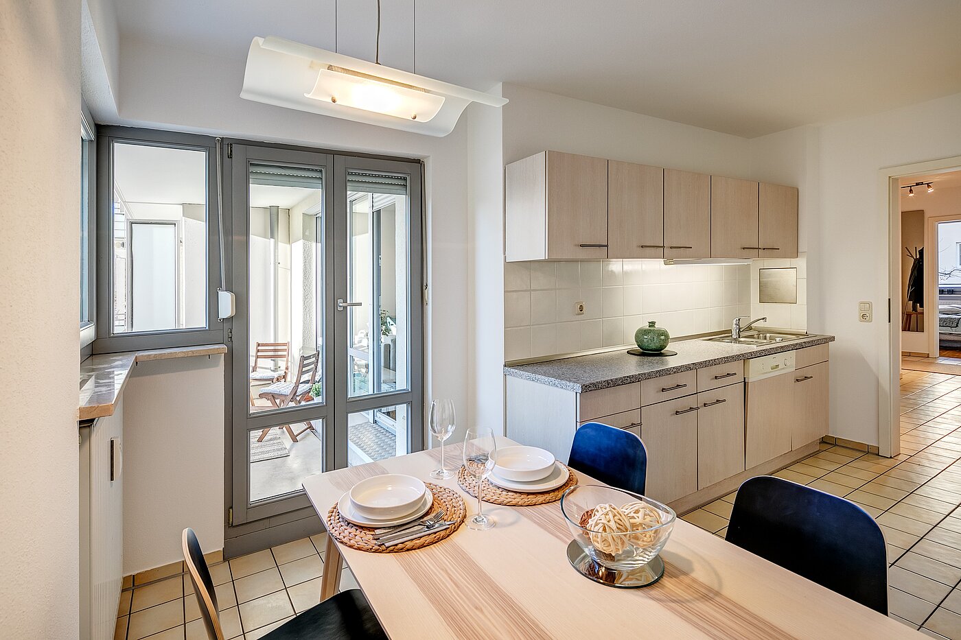 フラット 部屋数 4 部屋 | 1709ML3 | Wohnküche mit...