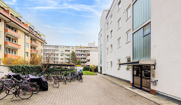 フラット 部屋数 2 部屋 | München-Schwabing | 70394 | Rückgebäude