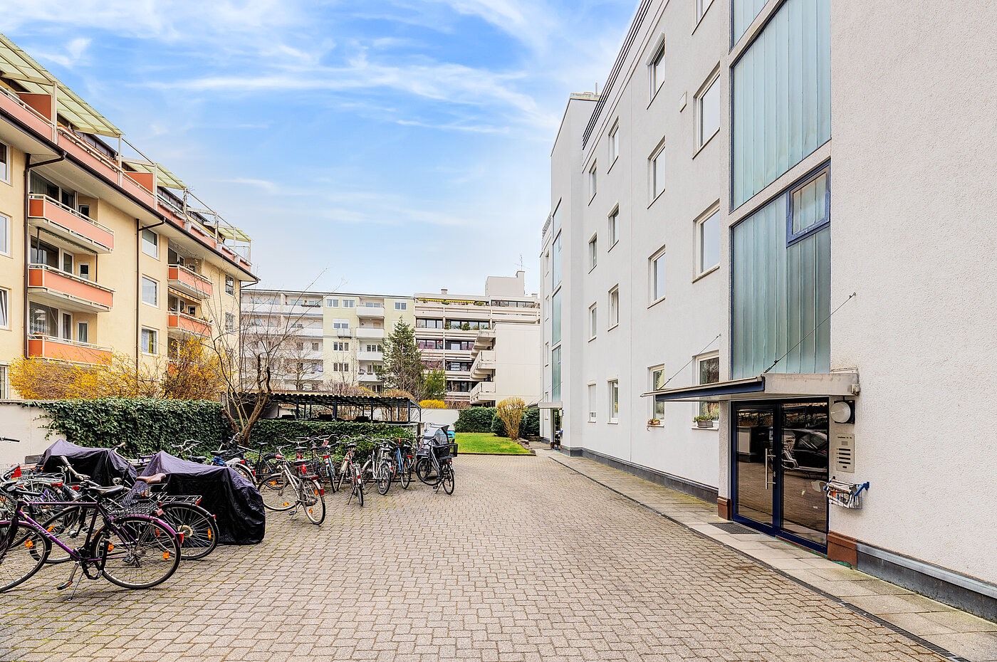 フラット 部屋数 2 部屋 | München-Schwabing | 70394 | Rückgebäude