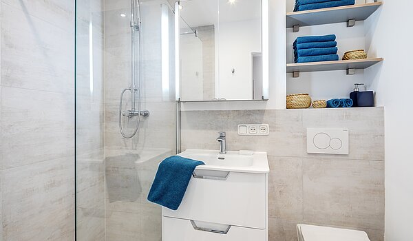 フラット 部屋数 2 部屋 | München-Moosach | 70462 | Badezimmer