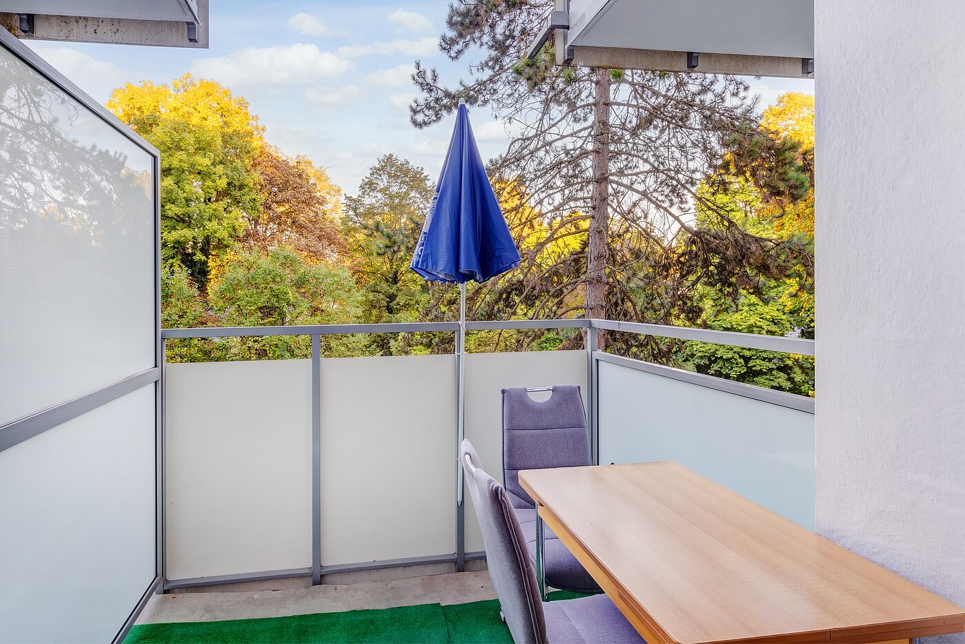 フラット 部屋数 1 部屋 | München-Bogenhausen | 70264 | Balkon mit Blick...