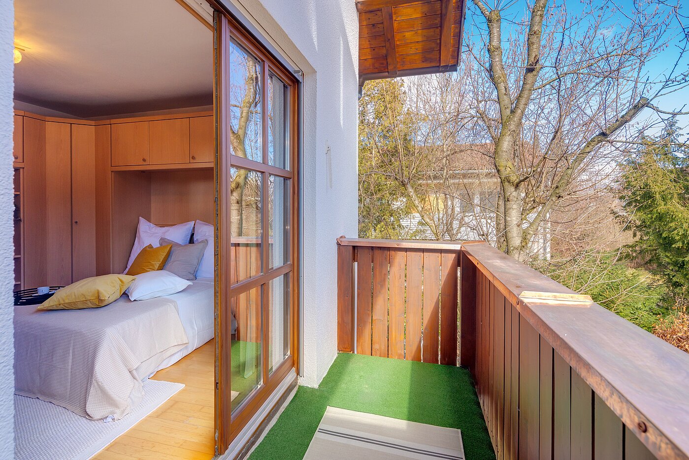 フラット 部屋数 2 部屋 | München-Trudering | 701781 | Balkon mit Morgensonne