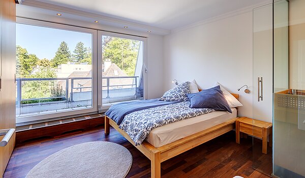 Penthouse 部屋数 2.5 部屋 | München-Harlaching | 702581 | Schlafbereich