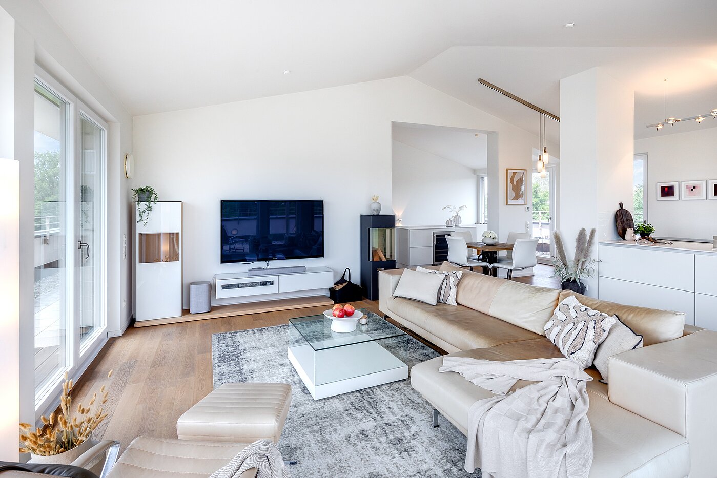 Penthouse 部屋数 3.5 部屋 | München-Oberföhring | 70237 | ...Wohnzimmer...