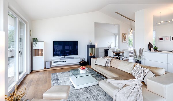 Penthouse 部屋数 3.5 部屋 | München-Oberföhring | 70237 | ...Wohnzimmer...