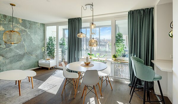 フラット 部屋数 3 部屋 | München-Sendling | 70167 | ...im offenen Wohnraum