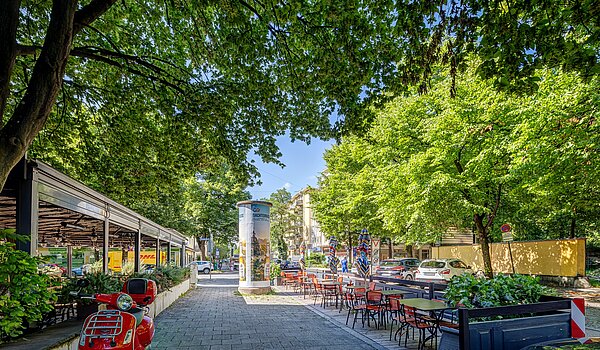 Apartment 部屋数 1 部屋 | München-Schwabing | 70198 | ...im Sommer