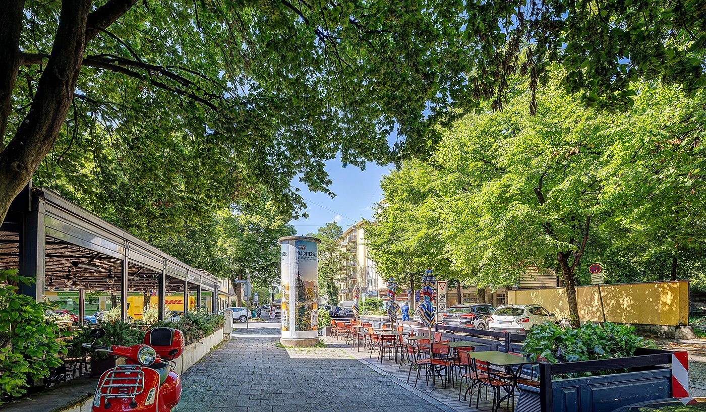 Apartment 部屋数 1 部屋 | München-Schwabing | 70198 | ...im Sommer