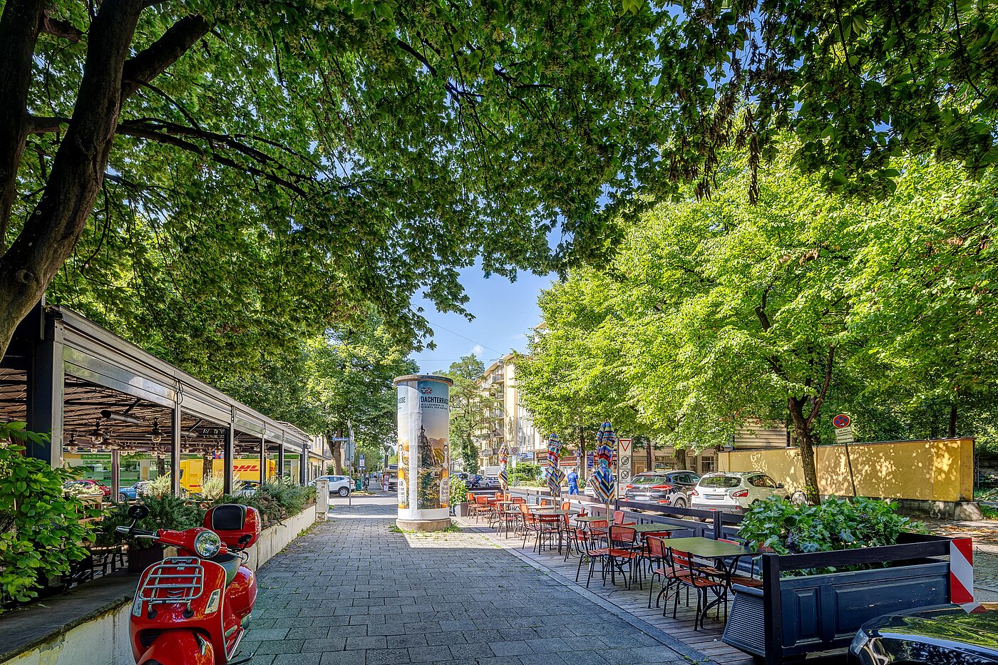 Apartment 部屋数 1 部屋 | München-Schwabing | 70198 | ...im Sommer