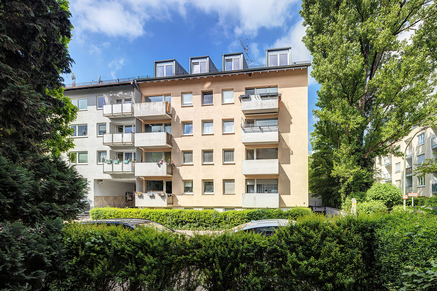 フラット 部屋数 2 部屋 | München-Sendling-Westpark | 70413 | Hausansicht