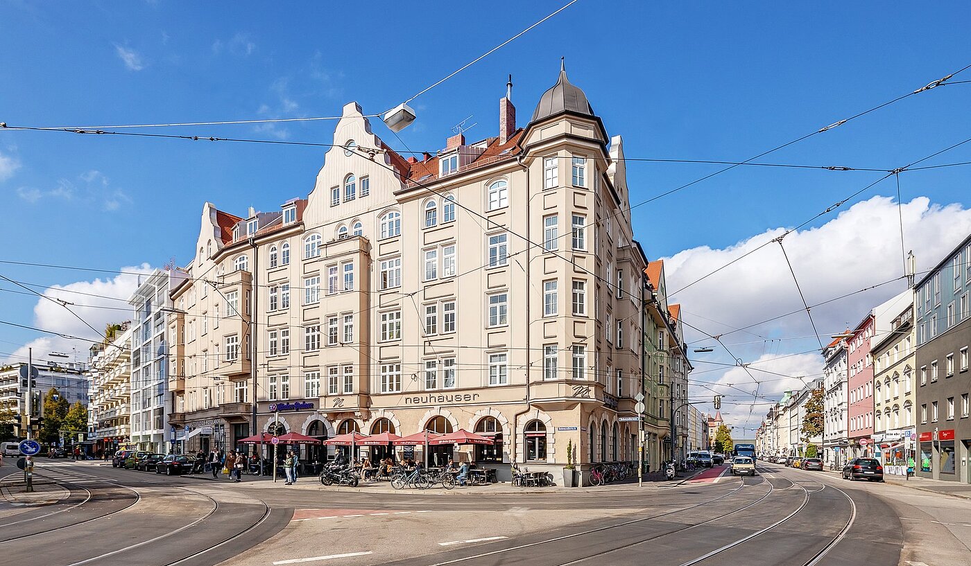 フラット 部屋数 1 部屋 | München-Schwabing | 2106ML1 | Der Kurfürstenplatz i.d. Nähe