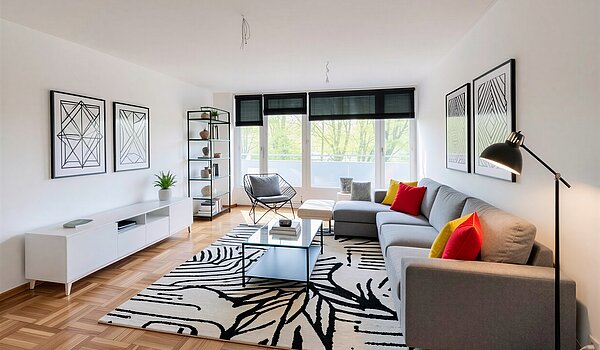 フラット 部屋数 3.5 部屋 | München-Bogenhausen | 703051 | Zugang zum... - (KI generiert)