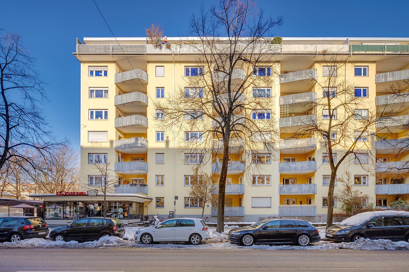 フラット 部屋数 2 部屋 | München-Schwabing | 70096 | Hausansicht Elisabethstraße