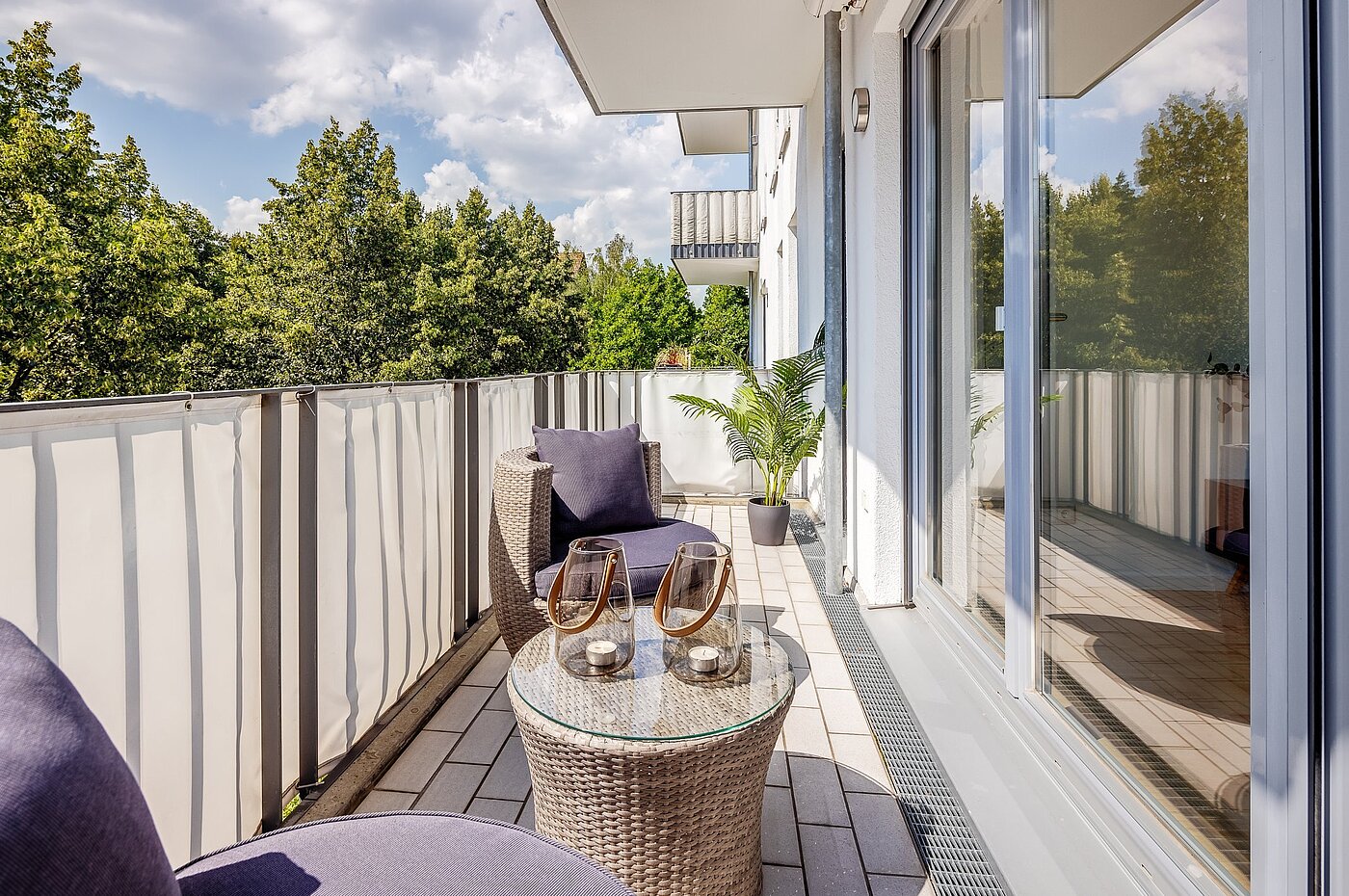 フラット 部屋数 2 部屋 | München-Thalkirchen | 2107ML2 | mit viel Grün lässt sich ...