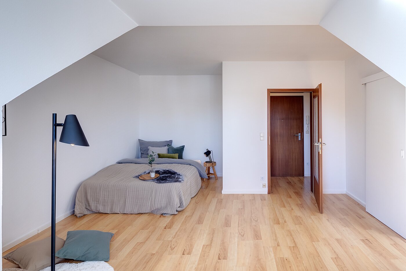 フラット 部屋数 1 部屋 | Starnberg | 2202ML2 | Blick zur Schlafnische