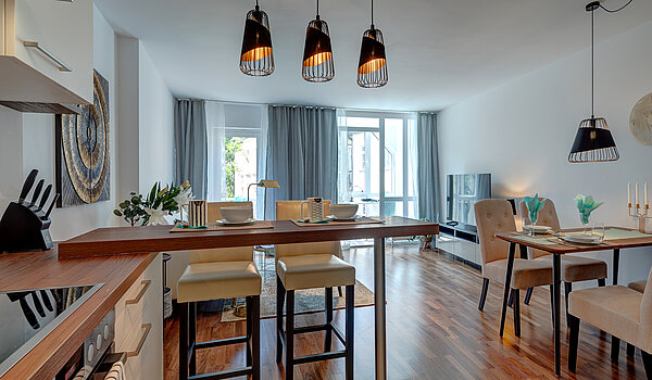 フラット 部屋数 2 部屋 | München-Schwabing | 70434 | ...und Frühstückstheke