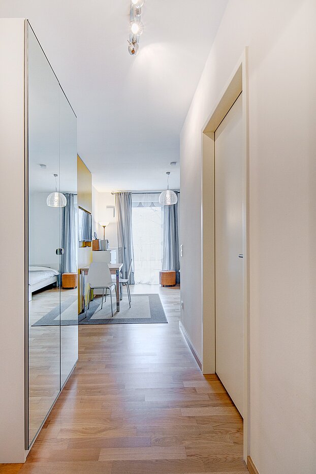 Apartment 部屋数 1 部屋 | München-Ramersdorf | 70251 | Diele mit Stellfläche