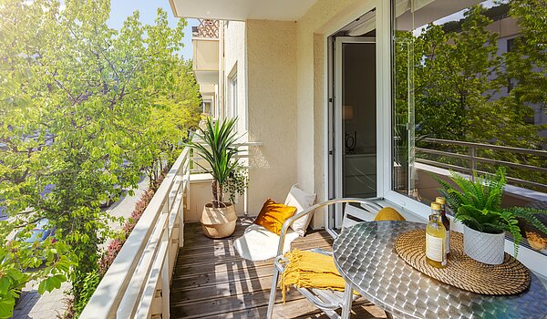 フラット 部屋数 2 部屋 | München-Thalkirchen | 2204ML5 | ...mit Ausblick ins Grüne