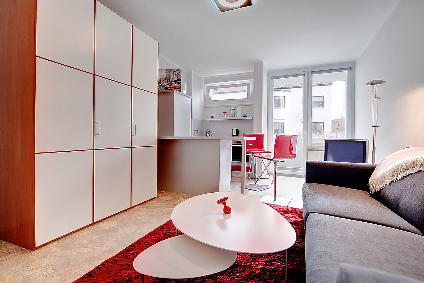 Apartment 部屋数 1 部屋 | München-Milbertshofen | 70286 | Blick auf die Küche