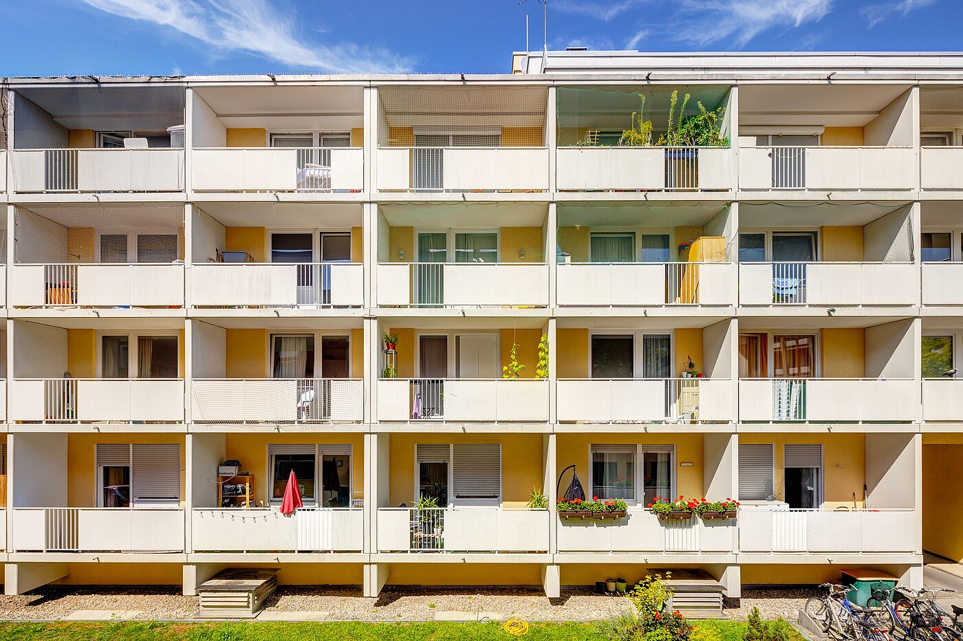フラット 部屋数 1 部屋 | München-Berg am Laim | 70064 | Ansicht vom Innenhof