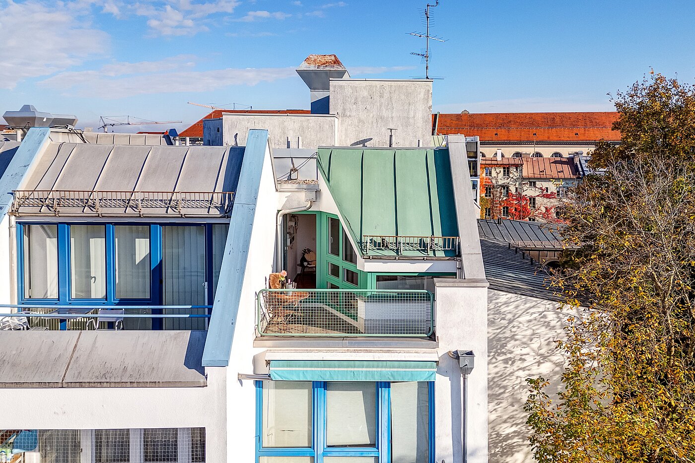 フラット 部屋数 1 部屋 | München-Maxvorstadt | 70165 | Über den Dächern von...