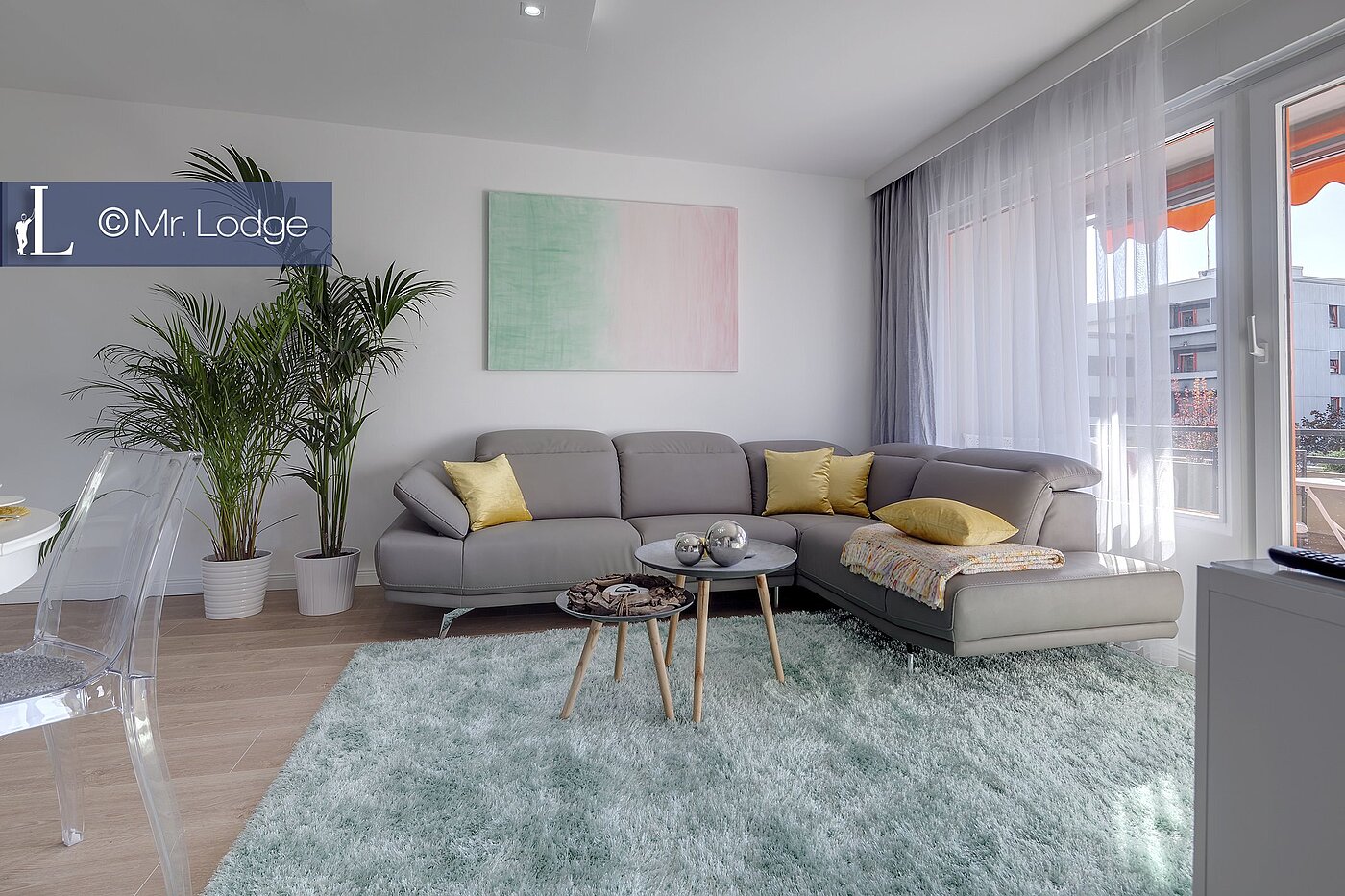 フラット 部屋数 4 部屋 | 1609ML4 | Wohnzimmer Sitzecke