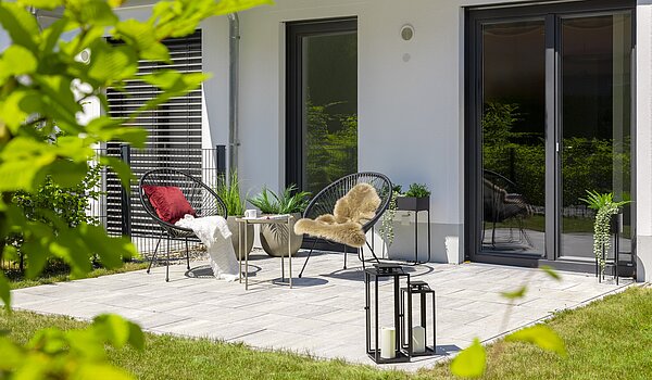 Terrassenwohnung 部屋数 2 部屋 | München-Harlaching | 70372 | Sonnenplatz...