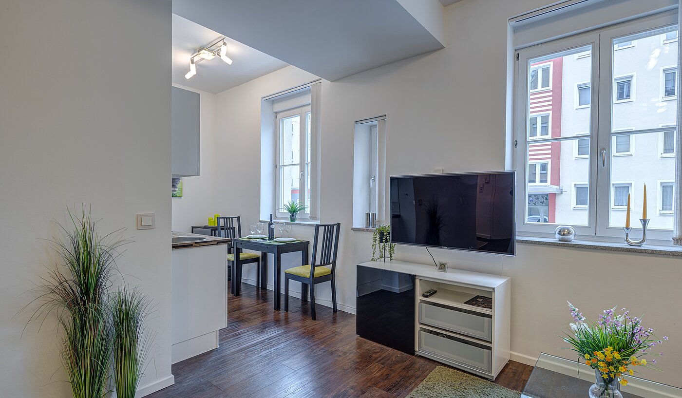 フラット 部屋数 1 部屋 | München-Neuhausen | 70235 | Blickrichtung Küche