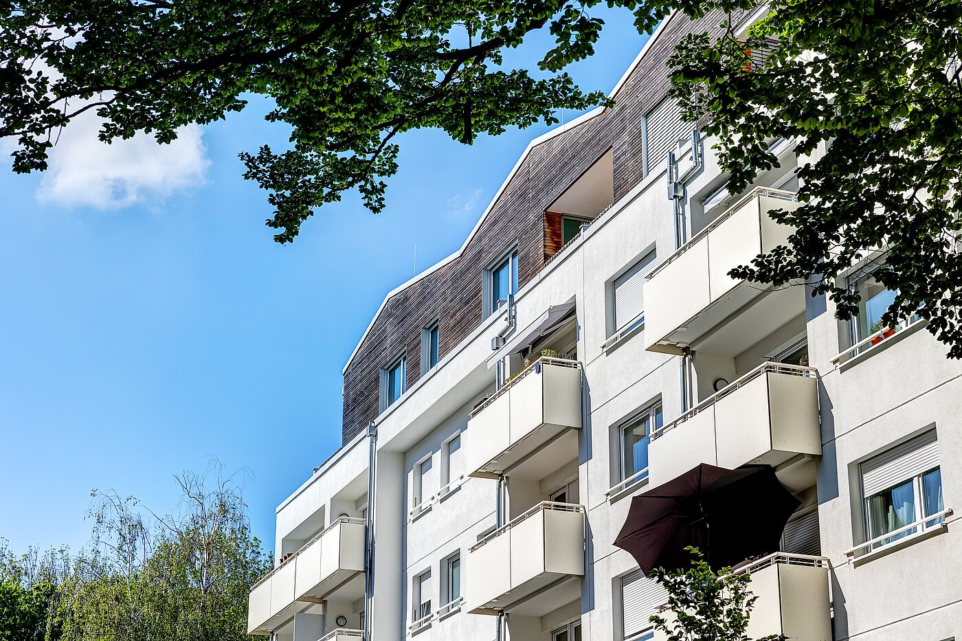 フラット 部屋数 2 部屋 | 70134 | Dachgeschossansicht