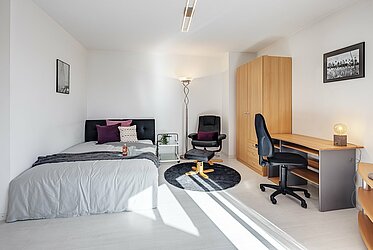 Perlach: Schönes 1-Zimmer Apartment mit sonnigen Aussichten