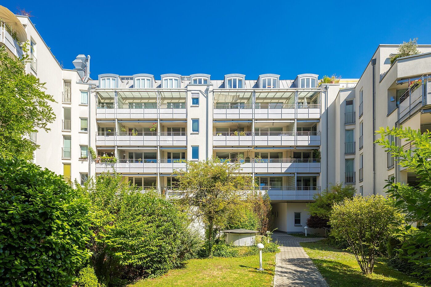 フラット 部屋数 2 部屋 | München-Schwabing | 2208ML2 | ...Gartenansicht