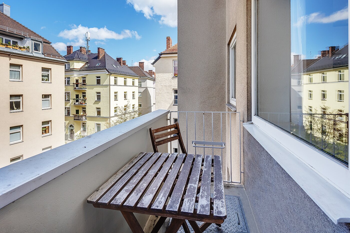 フラット 部屋数 1.5 部屋 | München-Schwanthalerhöhe | 2211ML8 | Balkon zum Innenhof