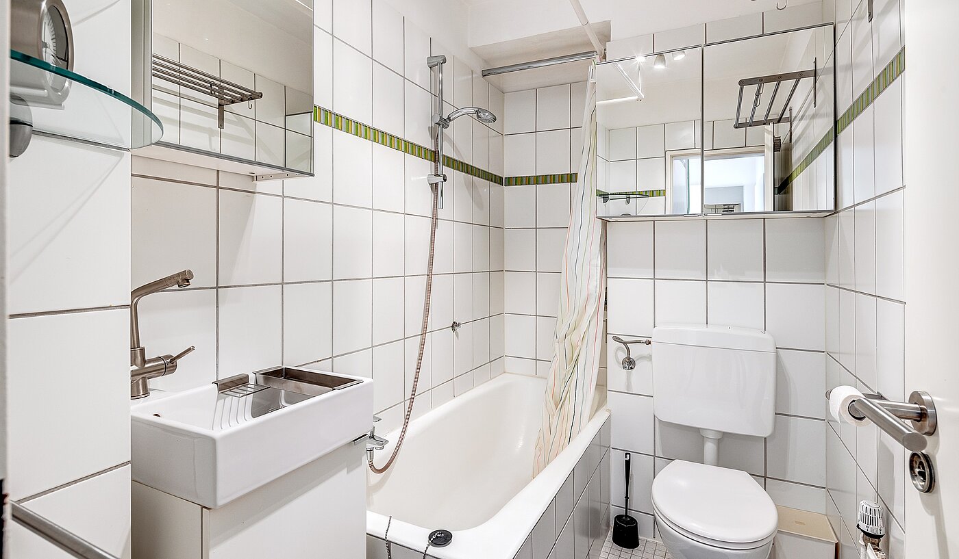 Apartment 部屋数 1 部屋 | München-Haidhausen | 70242 | ...Badewanne
