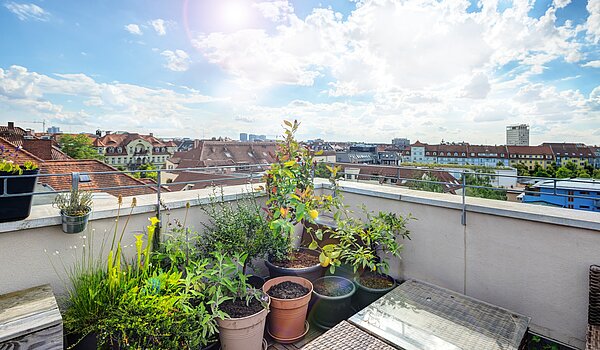 フラット 部屋数 5 部屋 | München-Neuhausen | 70140 | Sonnige Dachterrasse