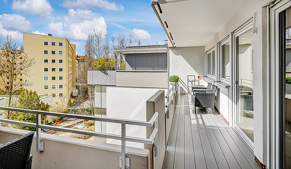 フラット 部屋数 4 部屋 | München-Au | 70423 | Balkon