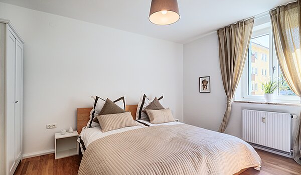 フラット 部屋数 2 部屋 | München-Maxvorstadt | 70398 | Schlafzimmer